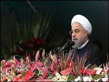  روحانی در مراسم یوم الله ۲۲ بهمن: ملت ایران در برابر هیچ فشار و تهدیدی تسلیم نخواهند شد