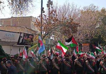   راهپیمایی مردم تبریز در حمایت از مردم مظلوم غزه 
